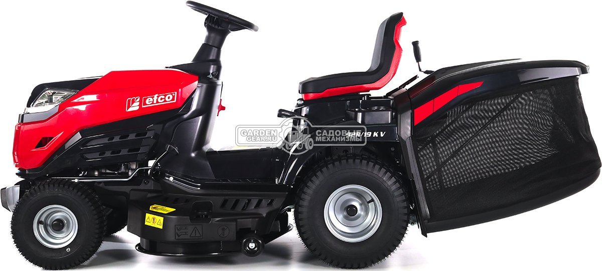 Садовый трактор Efco EF 92R/19 KV (PRC, Emak K 1900 V-Twin, 586 см3, 92 см, гидростатика, травосборник 300 л, 192 кг.)