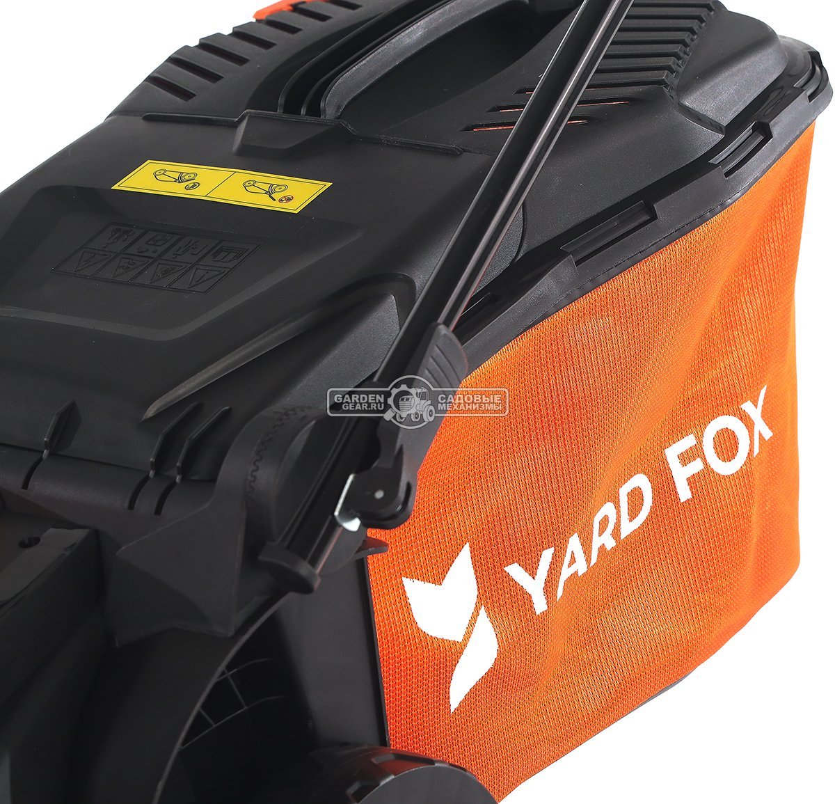 Газонокосилка аккумуляторная Yard Fox EL3435B SET с АКБ 2.5 А/ч и ЗУ (PRC, BL 40В, пластик, 34 см, 35 л, 8 кг)