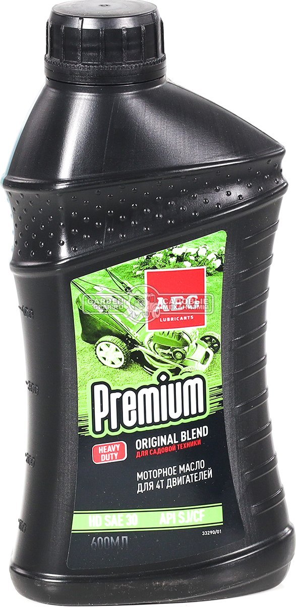 Масло летнее 4-тактное AEG Premium HD SAE 30 минеральное 0.6 л.