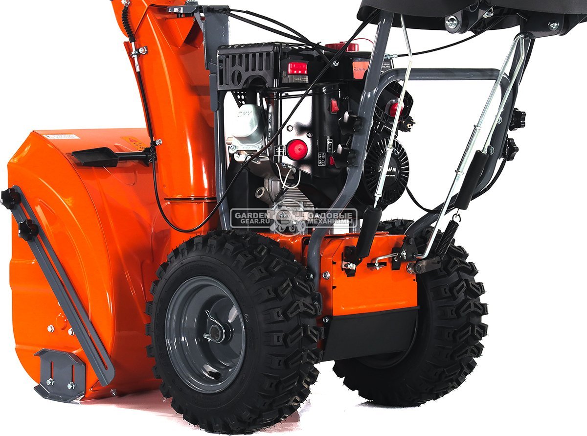 Снегоуборщик ZimAni ST324DLE PRO Quattro Auger (PRC, 61 см, LCT Snow Storm 254 см3, эл/стартер 220В, LED фара, AutoTurn, скорости 6/2, 98 кг.)