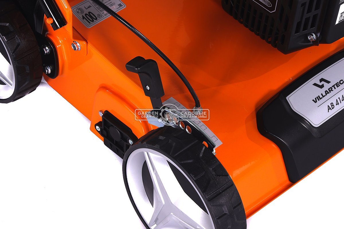 Вертикуттер - аэратор бензиновый Villartec AB 4140 (PRC, 40 см, Loncin 166 см3, ножи + пружины, 45 л, 32 кг)