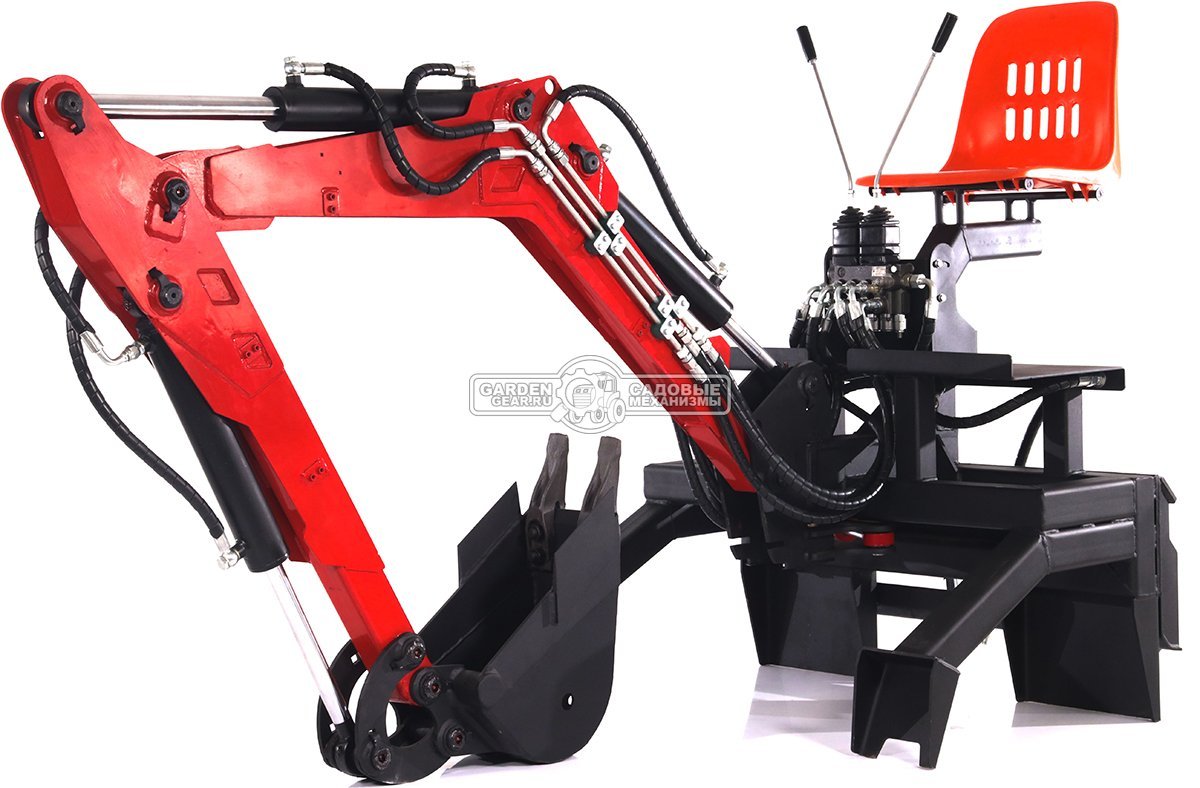Экскаватор навесной RED для мини-погрузчика 348 кг.
