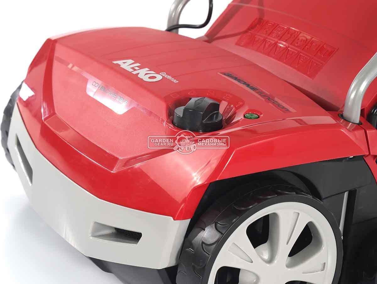 Вертикуттер - аэратор электрический Al-Ko VL 38 E Gudenaa (PRC, 1300 Вт, 38 см, ножи+пружины, пластик, 55 л, 13.8 кг)