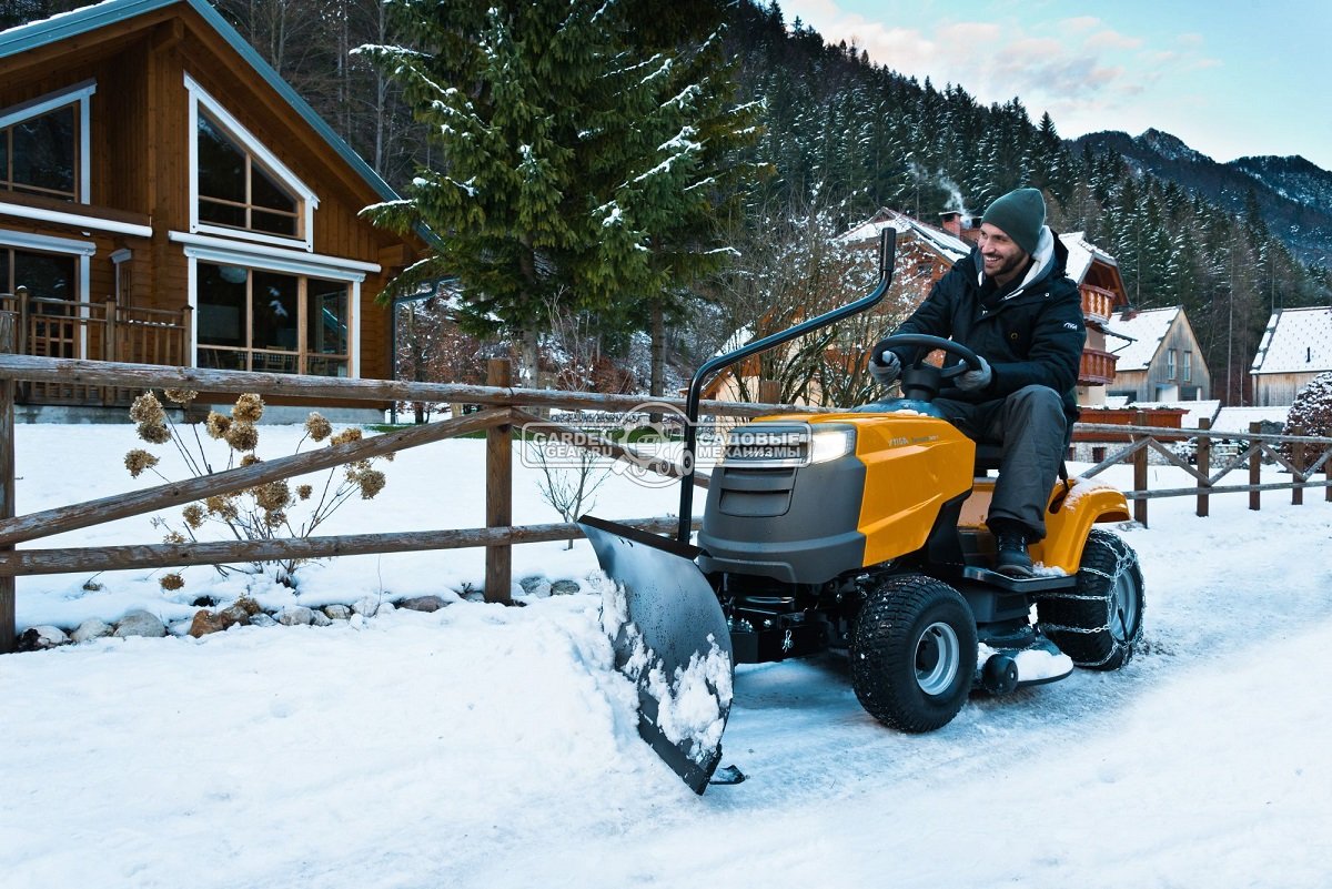 Снегоуборочный отвал Stiga / MasterYard 107 см. для тракторов MP 84/98 / SD 98/108 / ES1233H / ES1233M