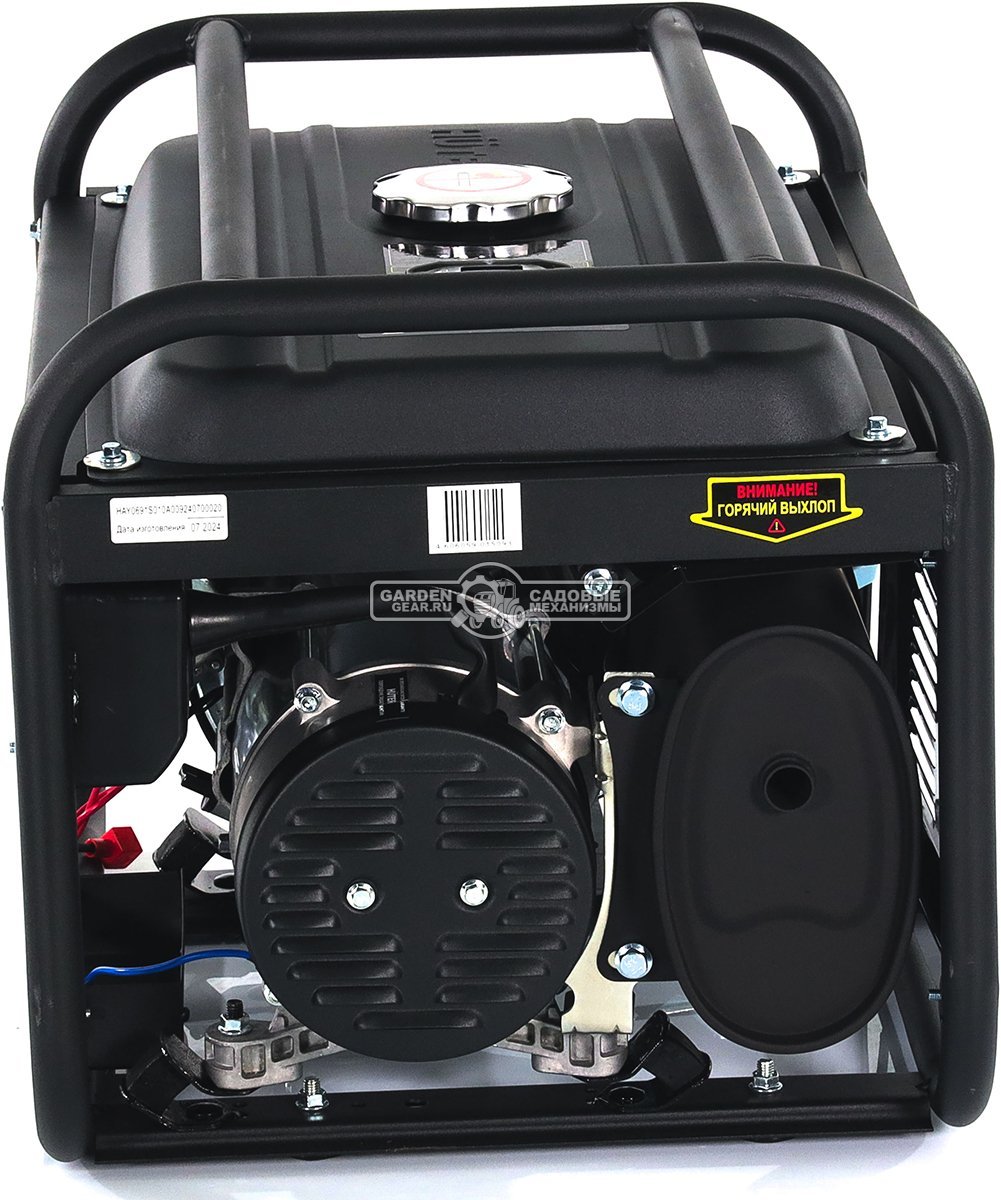 Бензиновый генератор Huter DY3000LX (PRC, Huter 163 см3, 230 В, 2,5 кВт, 12 л, эл.стартер,  АКБ - опция, 39.1 кг)