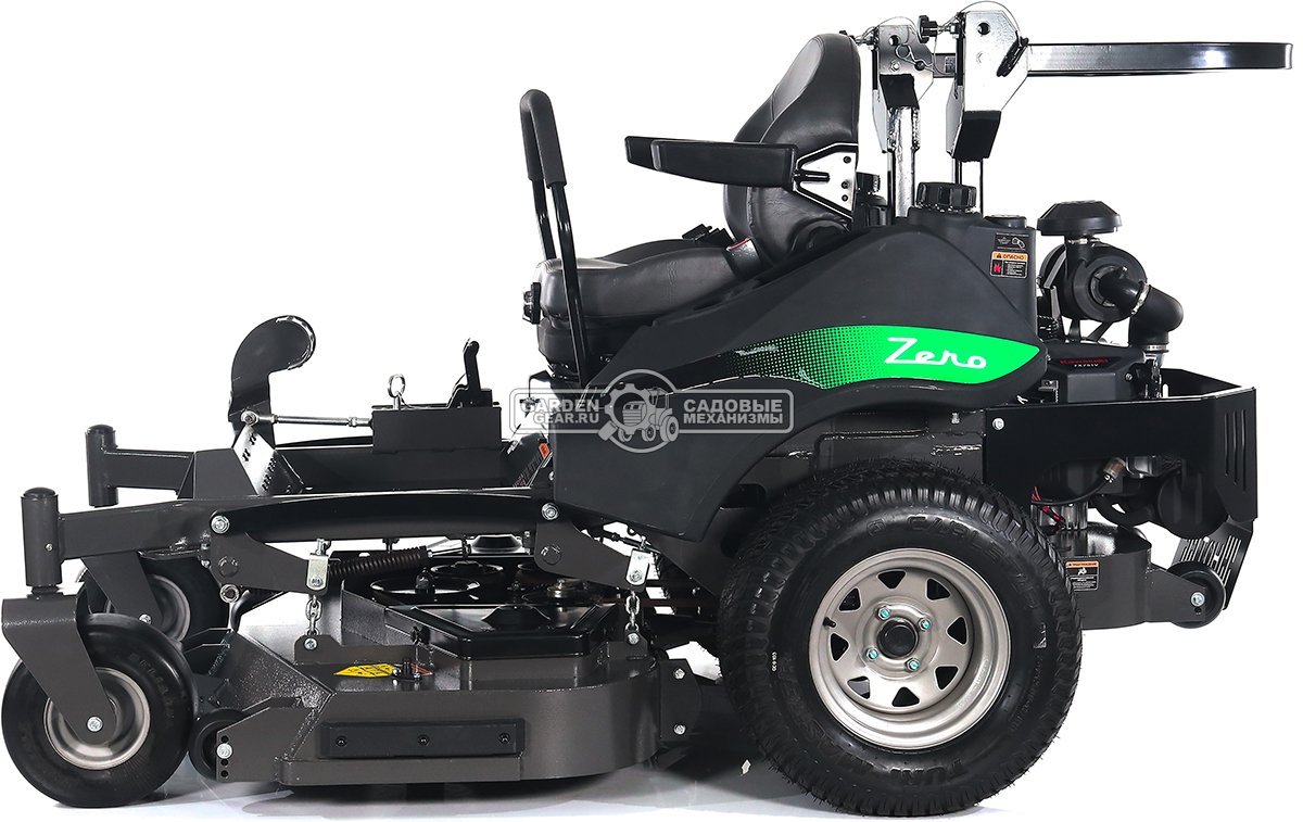 Садовый райдер Caiman Zero 137KC с нулевым радиусом разворота (RUS, Kawasaki FX751V, 852 куб.см., гидростатика, ширина кошения 137 см., 649 кг.)