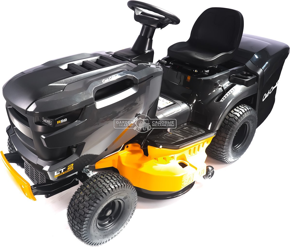 Садовый трактор Cub Cadet LT2 R92 (PRC, Cub Cadet, 547 куб.см., гидростатика, травосборник 245 л, ширина кошения 92 см, 198 кг)