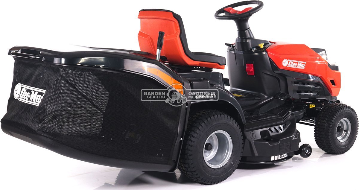 Садовый трактор Oleo-Mac OM 92R/19 KV (PRC, Emak K 1900 V-Twin, 586 см3, 92 см., гидростатика, травосборник 300 л., 198 кг.)
