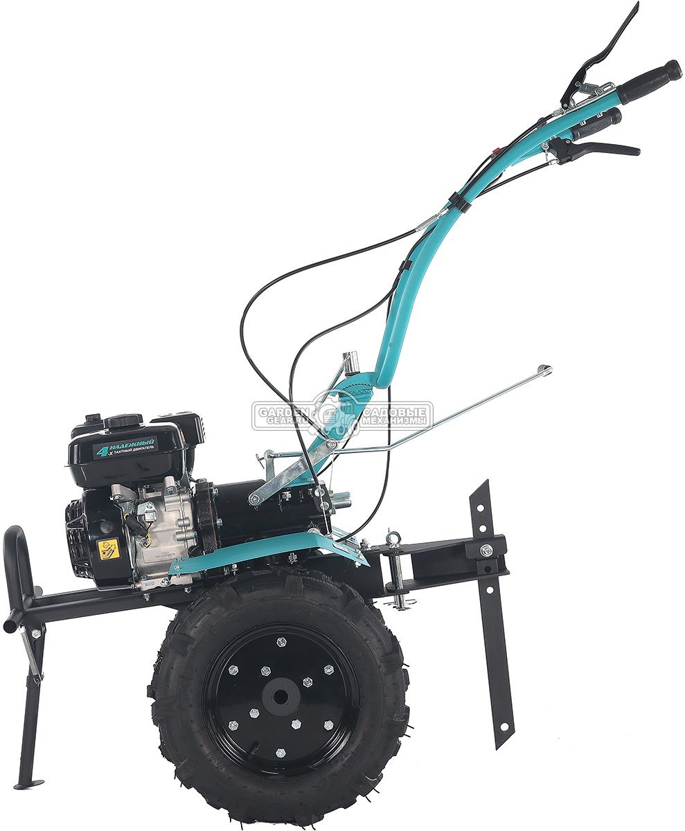 Мотоблок Steviman MT-500 (RUS, колеса 4.00х10, EST 212 см3, 90 см, 2 вперед/1 назад, ВОМ, 100 кг)