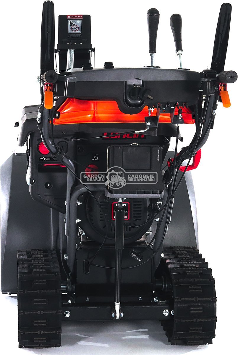 Снегоуборщик Villartec WB1576ET Hydro гусеничный (PRC, 76 см, Loncin 420 см3, эл/стартер от АКБ 12В, дифференциал, фара, 141 кг)