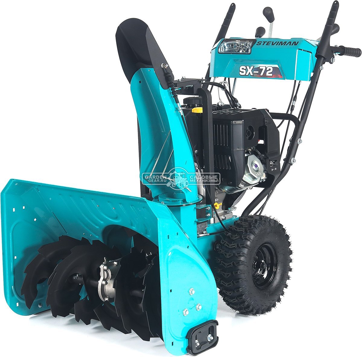 Снегоуборщик Steviman SX-72 (RUS, 72 см, Rato 301 см3, эл/стартер 220В, фара, скорости 6/2, 105 кг)