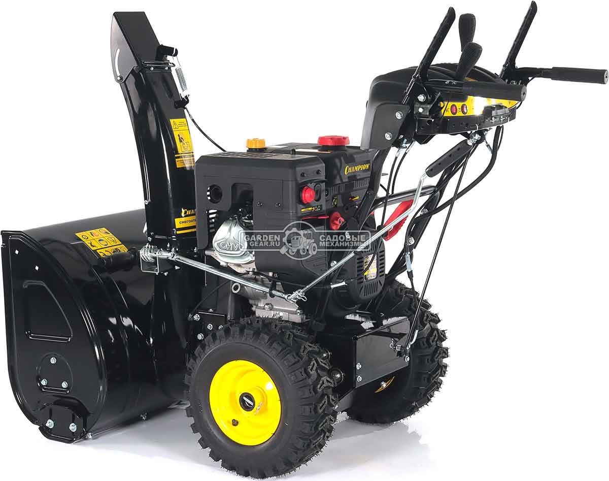 Снегоуборщик Champion ST1171E (PRC, 70 см., Champion, 375 см3,  эл/стартер 220В, фара, автоматический дифференциал, 123.5 кг)