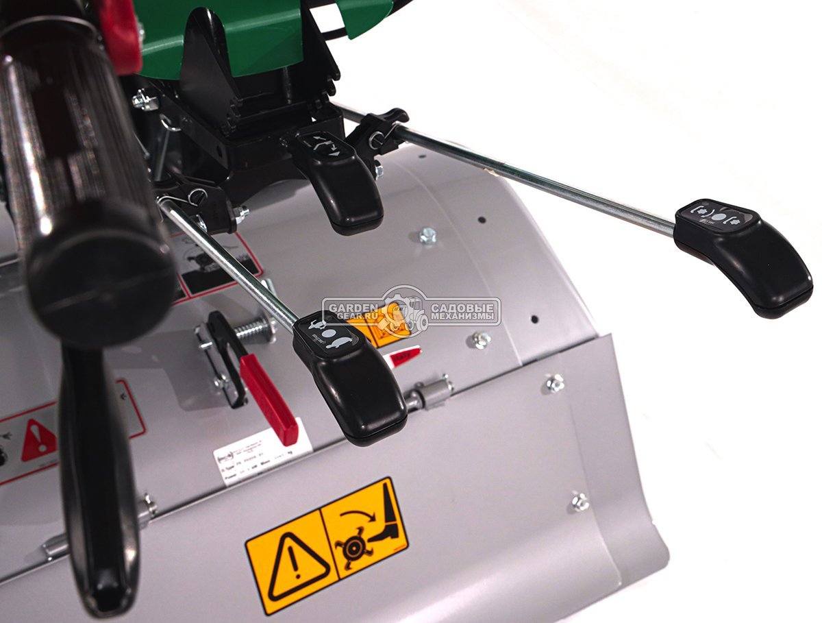 Мотоблок Caiman Atletico 340PT (ITA, Honda GX390, 389 куб.см., дифференциал, колеса 5.00х10, тормоза, 3 вперед + 3 назад, 116 кг.)