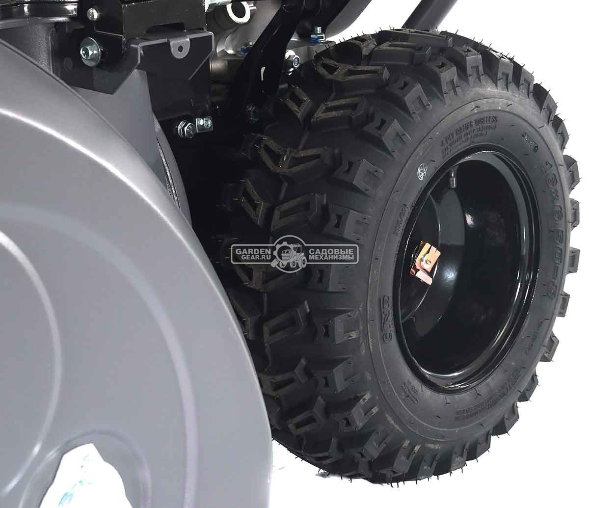 Снегоуборщик Villartec WB1387E (PRC, 86 см, Loncin, 375 см3, эл/стартер 220В, фара, подогрев рукояток, дифференциал, скорости 6/2, 127 кг)