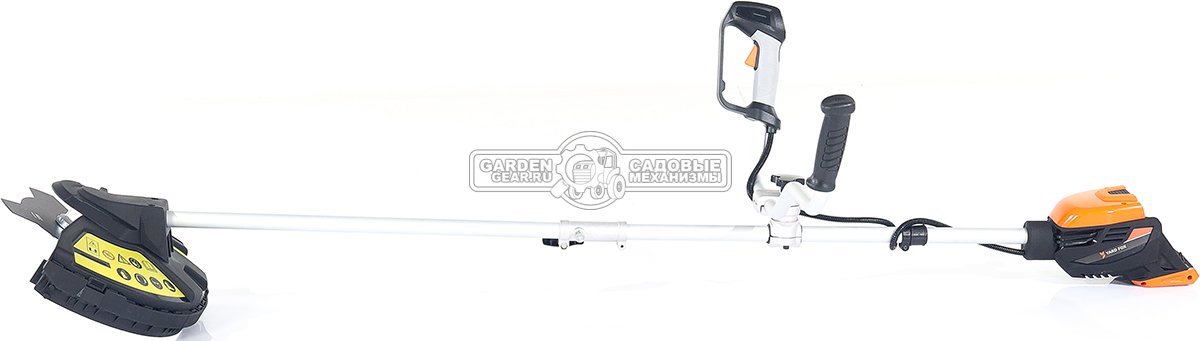 Мотокоса аккумуляторная Yard Fox BC4025B SET с АКБ 4.0 А/ч и ЗУ (PRC, 40В, BL, нож 3T + леска 2.0 мм, разъем, Т-ручка, 6.0 кг)