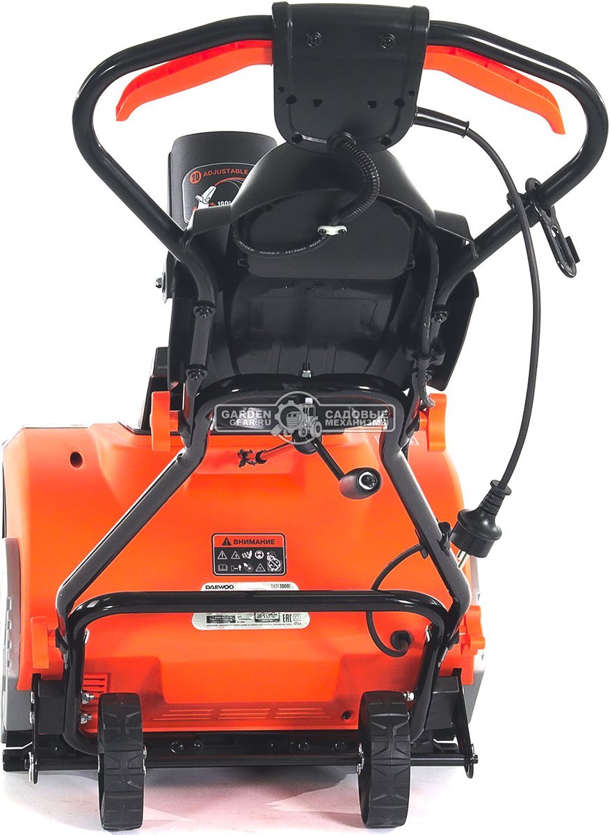 Снегоуборщик электрический Daewoo DAST 3000E (PRC, 51 см., 3000 Вт., LED фара, 16,8 кг.)