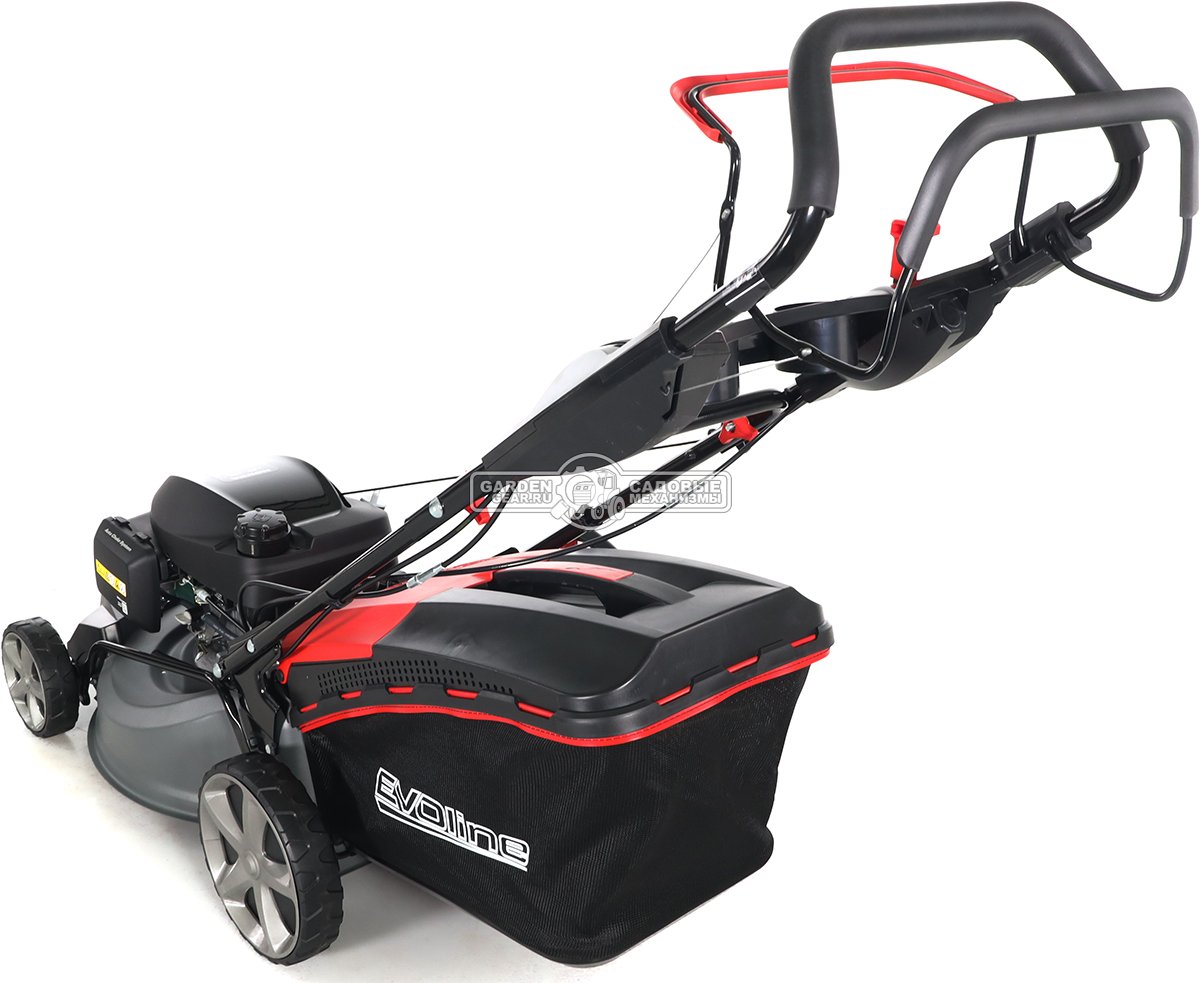 Газонокосилка бензиновая Evoline LMG 48 CVH (PRC, 48 см, Honda GCV 170, 170 см3, 4 в 1, 70 л, сталь, 34 кг)