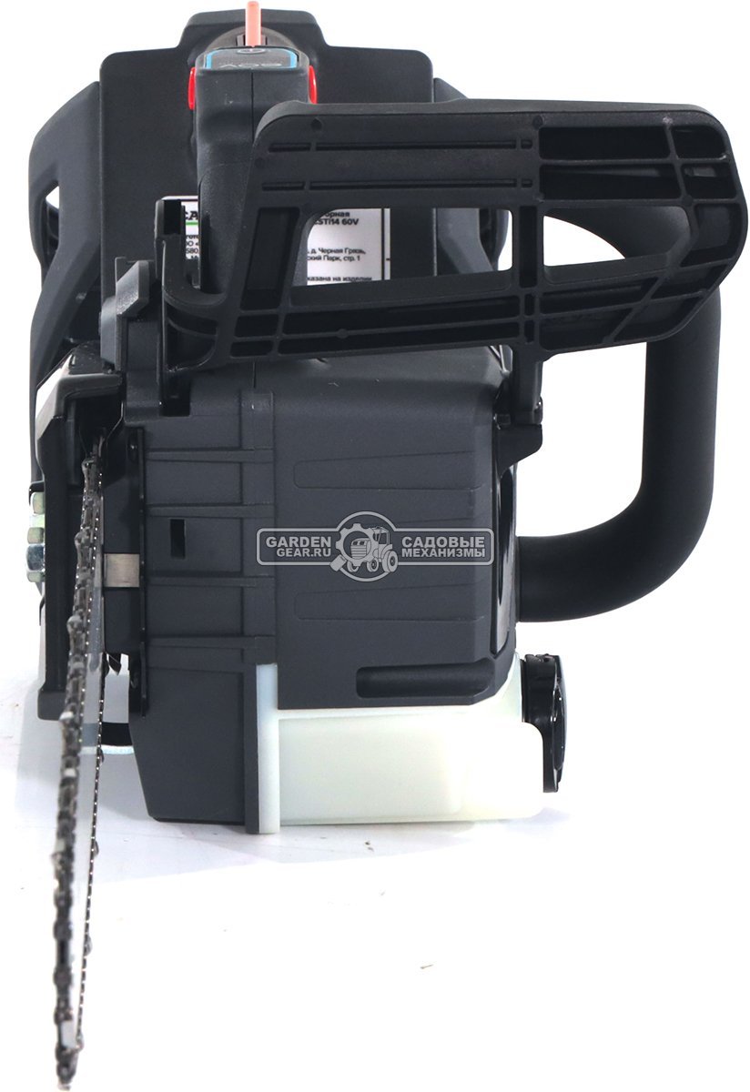 Пила аккумуляторная цепная Caiman ENO CSTi14 14" с АКБ B6040 и ЗУ C6025 (RUS, BL 60В, Standart Connect, 3/8"-1.1-52E, 2,0 кг.)