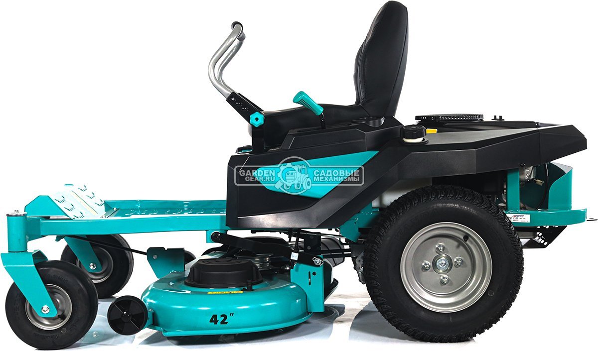 Садовый райдер Steviman ZR-107 HQ с нулевым радиусом разворота (PRC, Loncin, 586 куб.см., гидростатика, ширина кошения 107 см., 227 кг.)