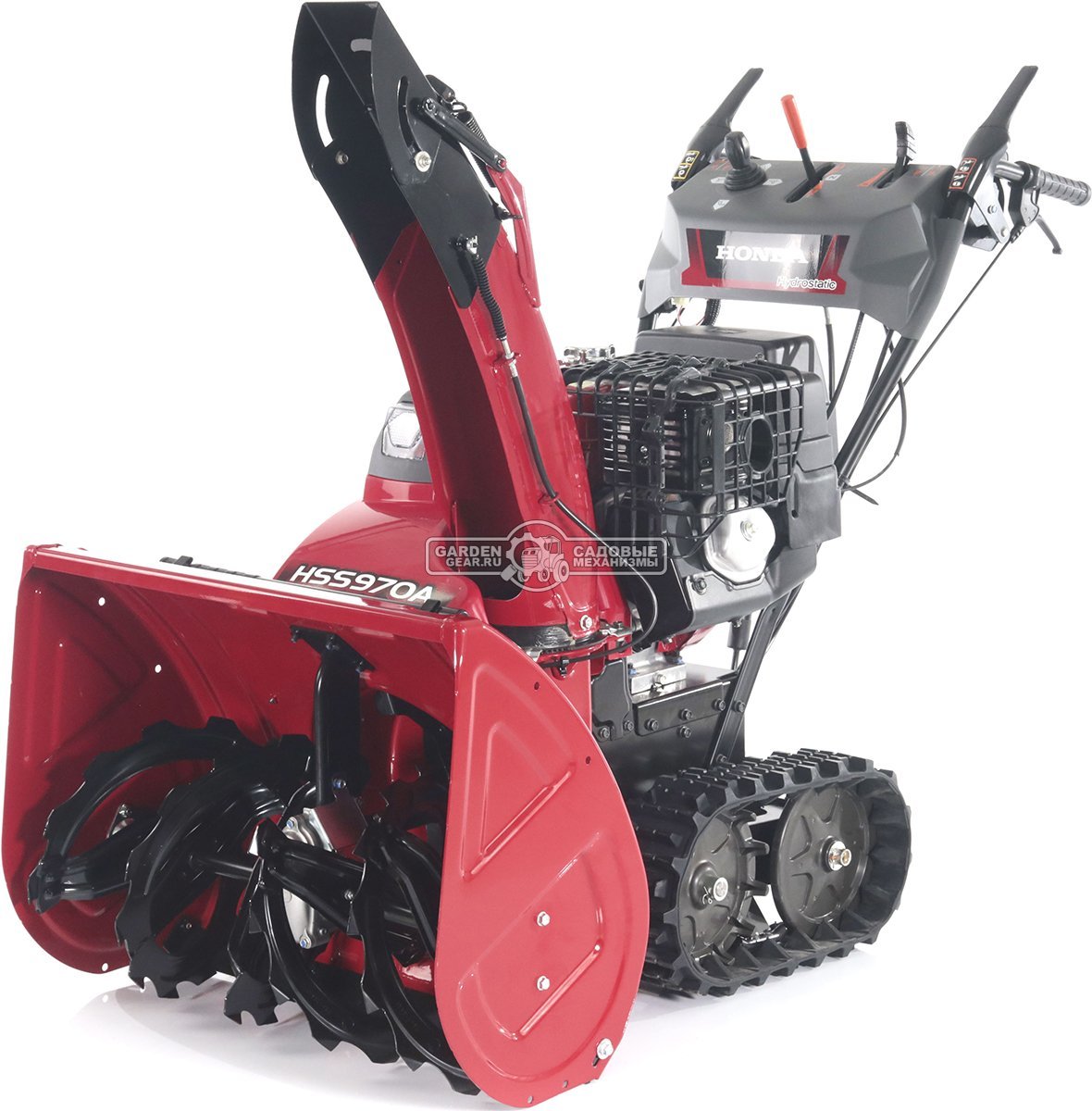 Снегоуборщик Honda HSS 970A ETD гусеничный (USA, 71 см, Honda, 270 см3, аккумулятор 12В, гидростатическая трансмиссия, LED фара, 125 кг)