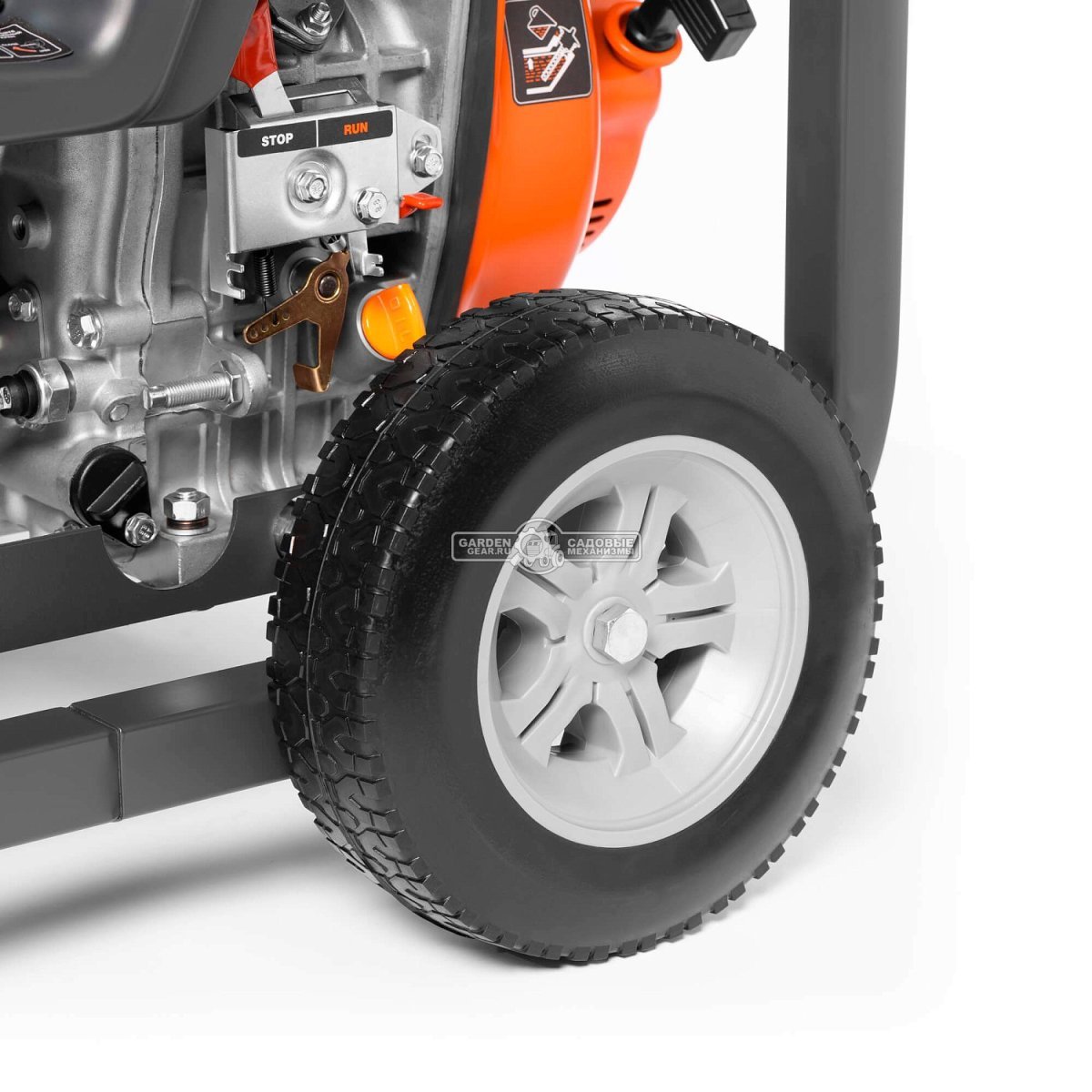 Дизельный генератор Daewoo DDAE 9000XE 2024 (PRC, 531 см3, 14 л.с., 7.2/8.0 кВт, электростарт, колеса, ATS, 18 л, 117 кг)