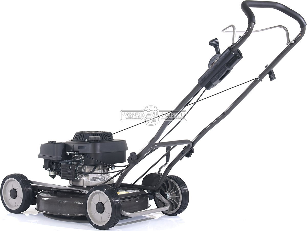 Газонокосилка бензиновая несамоходная Caiman Fasto SD 55CP с боковым выбросом (RUS, 55 см., Caiman Green Engine, 196 см3, сталь, 32 кг)