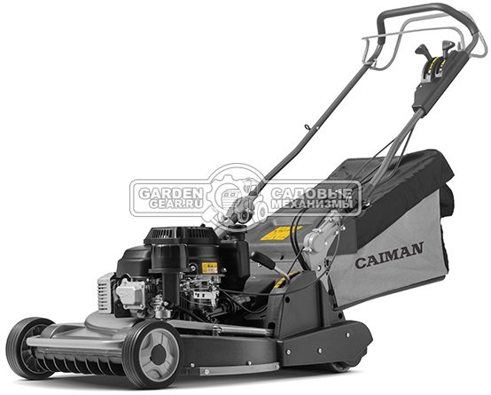 Газонокосилка бензиновая Caiman IXO 58KVR-AL BBC (RUS, 56 см, Kawasaki FJ180, 179 см3, алюминий, кардан, тормоз ножа, 4 в 1, 90 л, 73 кг)