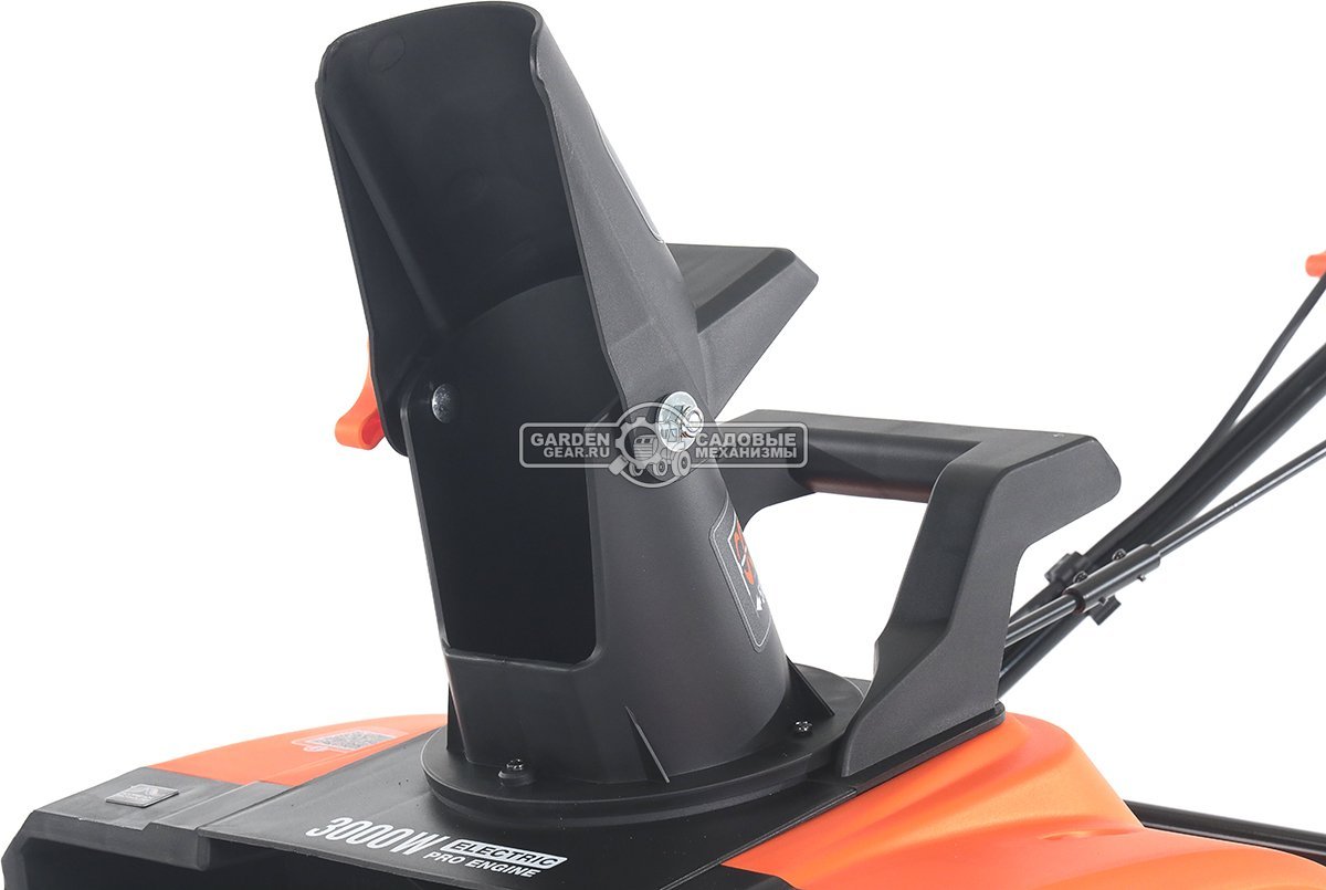 Снегоуборщик электрический Daewoo DAST 3000E (PRC, 51 см., 3000 Вт., LED фара, 16,8 кг.)