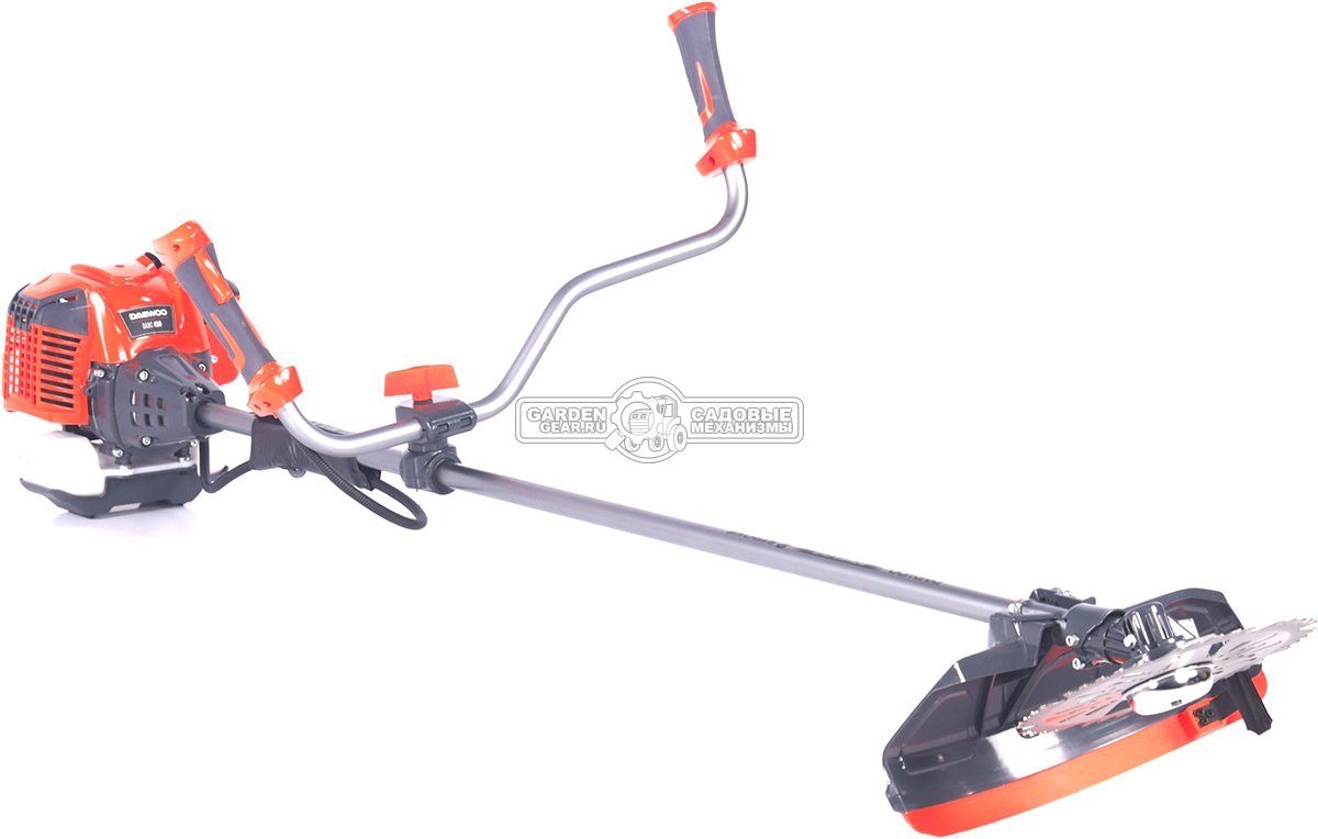 Бензокоса Daewoo DABC 450 Industrial (PRC, 42.7 куб.см., 1.5 кВт/2.0 л.с., леска 3.0 мм + диск Fast Cut, T-рукоятка, Easy Start, 9.2 кг)