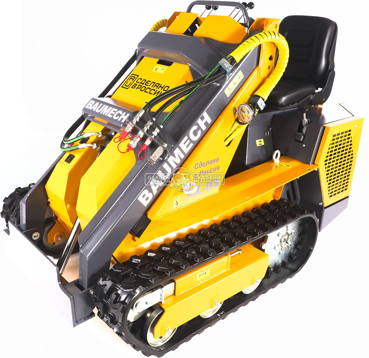 Универсальная машина мини-погрузчик Baumech ML-03 Pro с двигателем Zongshen GB750 V-Twin карбюратор