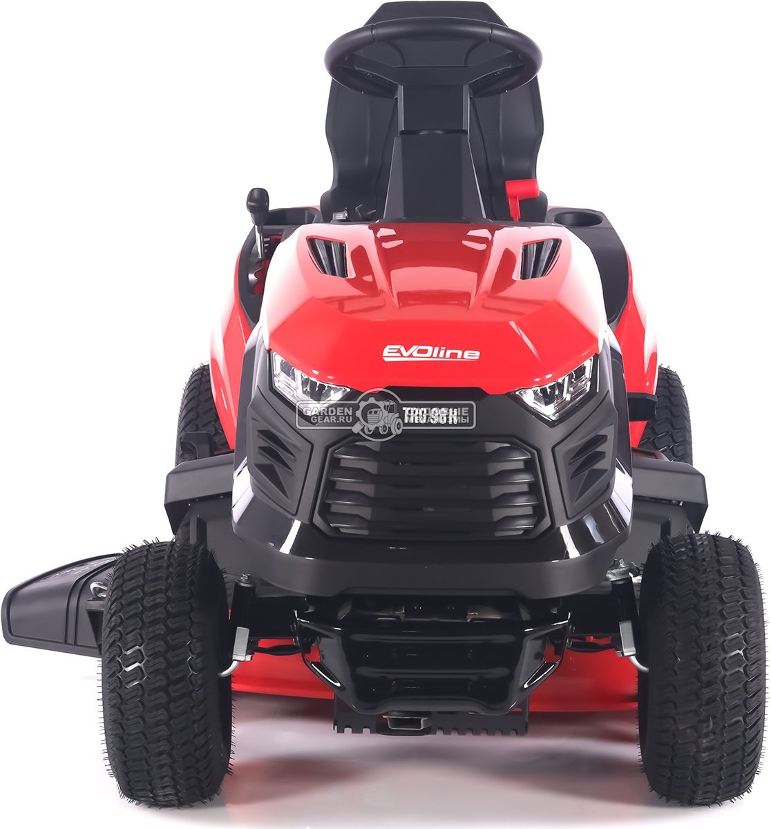 Садовый трактор Evoline TRG 98 H (PRC, Loncin 452 куб.см., гидростатика, ширина кошения 96 см, боковой выброс, 182 кг)