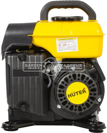 Бензиновый генератор инверторный Huter DN1500i (PRC, Huter, 220В, 1.1/1.2 кВт, 3.5 л, 12.6 кг)