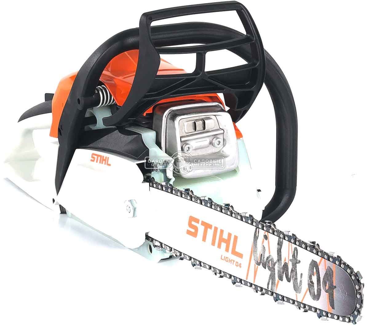 Бензопила Stihl MS 182 16" (PRC, 35,8 куб.см., 1,6 кВт/2,2 л.с., 2-Mix, 3/8", 1,3 мм., 55E, 4,6 кг.)