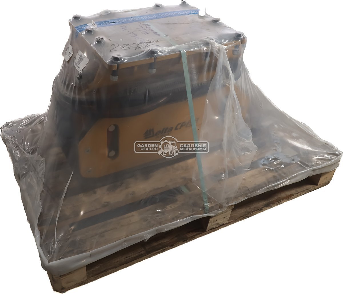 Вибротрамбовка Delta CP25 (2 тс, 0.3 м2, 41,6 Гц, 35-80 л/мин, 160-210 бар, 290 кг.)