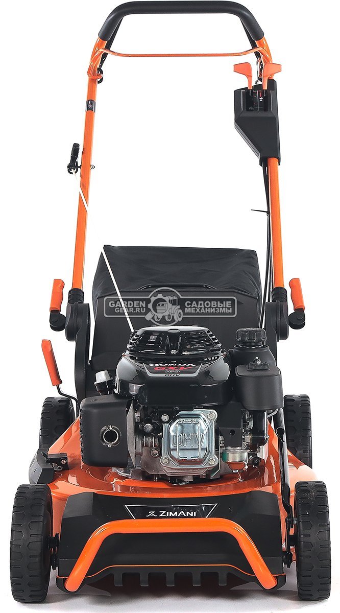 Газонокосилка бензиновая ZimAni LC553HV (PRC, 53 см, Honda GXV160, 163 см3, 3 в 1, Quattro Blade, вариатор, 80 л, 46 кг)