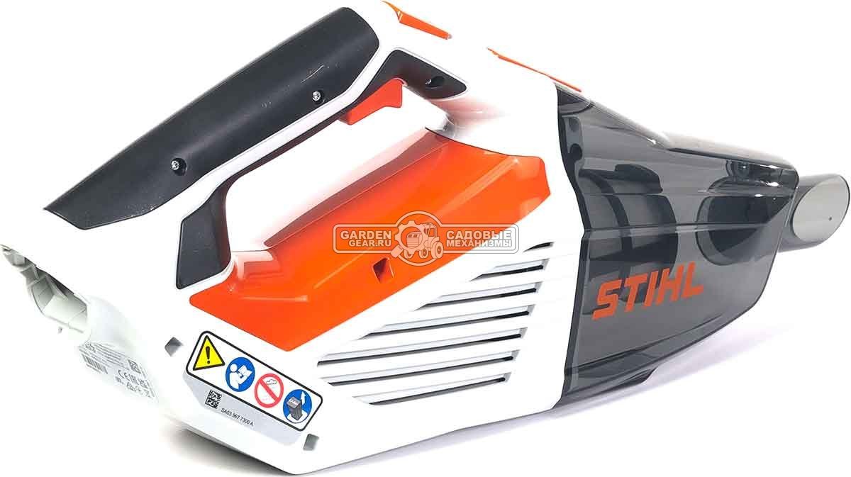 Пылесос аккумуляторный Stihl SEA 20 SET c AS2 и AL1 (PRC, 10,8В, 2,5 Ач, 1020 л/мин, 80 мбар, контейнер 0,75 л, сумка, 1,1 кг.)