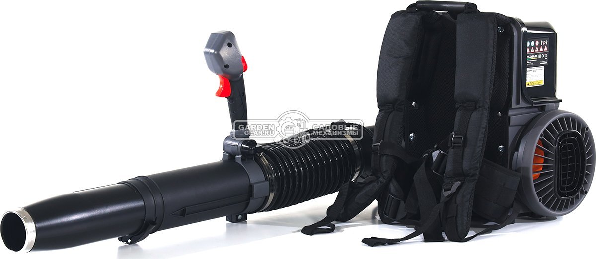 Воздуходувка аккумуляторная ранцевая Caiman ENO BVBPI 60V без АКБ и ЗУ Standart Connect (RUS, BL 60В, 324 км/ч, 170-1360 м3\час, Turbo режим, 6,2 кг.)