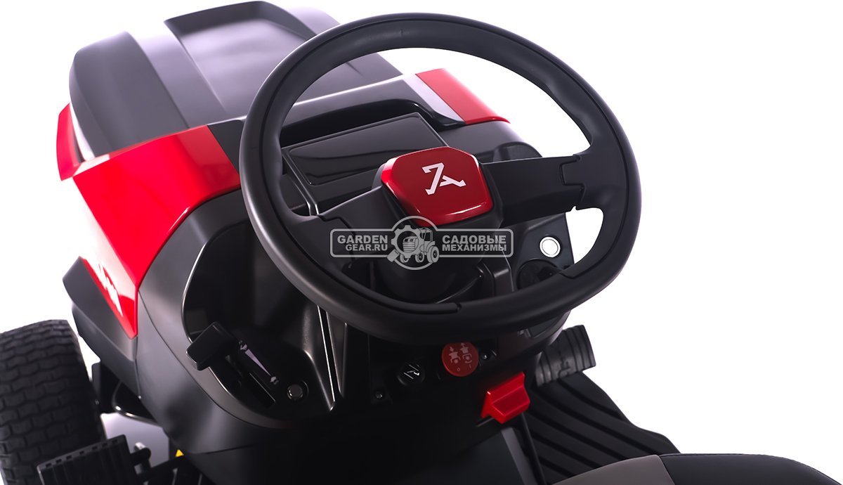 Садовый трактор ZimAni TC238HVD (PRC, Honda GXV630, гидростатика, дифференциал, травосбор. 320 л, шир. кошения 97 см, LED панель, 195 кг)
