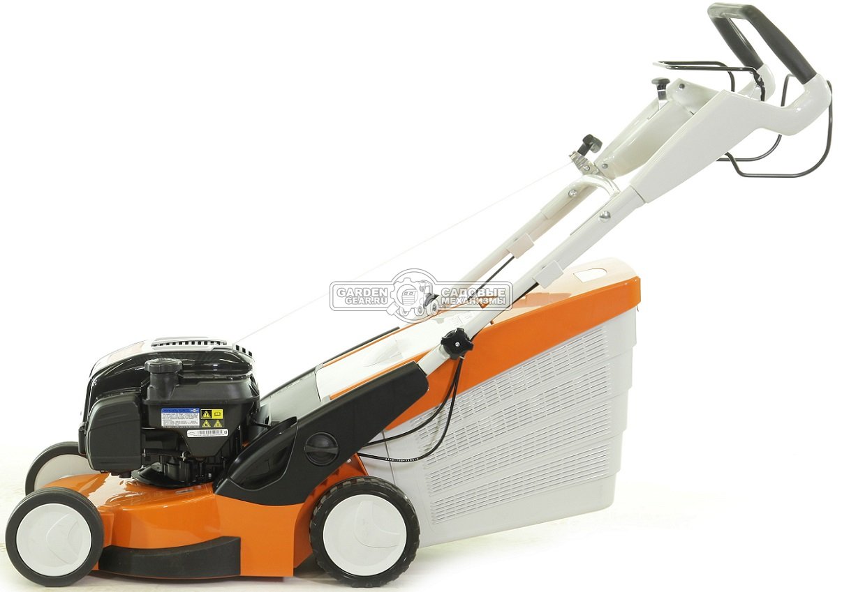 Газонокосилка бензиновая Stihl RM 545.0 V (AUT, самоходная задний привод, 43 см., B&S 650 EXi RS, 163 куб.см., пластик, 60 л., вариатор, 30 кг.)