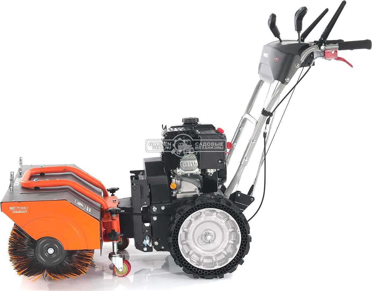 Подметальная машина Daewoo SC 7080 (PRC, Daewoo 212 см3, скорости 6/2, ширина 80 см., диаметр 35 см., колеса EX-ICE, 83 кг.)