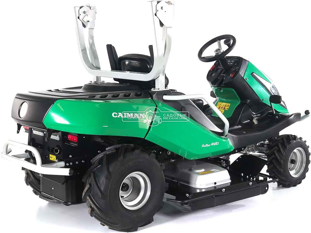 Садовый трактор для высокой травы и работы на склонах Caiman Anteo 4WD 137D2K (CZE, Kawasaki FS730 V-Twin, 726 куб.см., 132 см, дифференциал, 427 кг.)