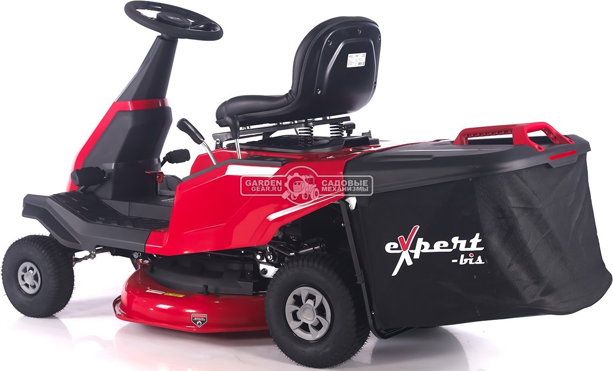 Садовый минирайдер Expert-bis R66A (PRC, 224 куб.см, гидростатика, травосборник 150 л, ширина кошения 66 см, фара, 130 кг)