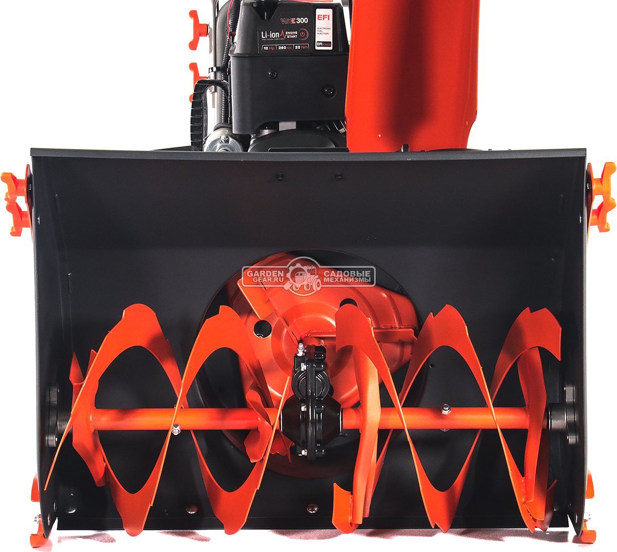 Снегоуборщик Daewoo DAST 427 (EFI) гусеничный (PRC, 68 см, Daewoo WXE 300 EFI, 260 см3, запуск от аккумулятора, фара, гусеницы Arctic track, 120 кг.)