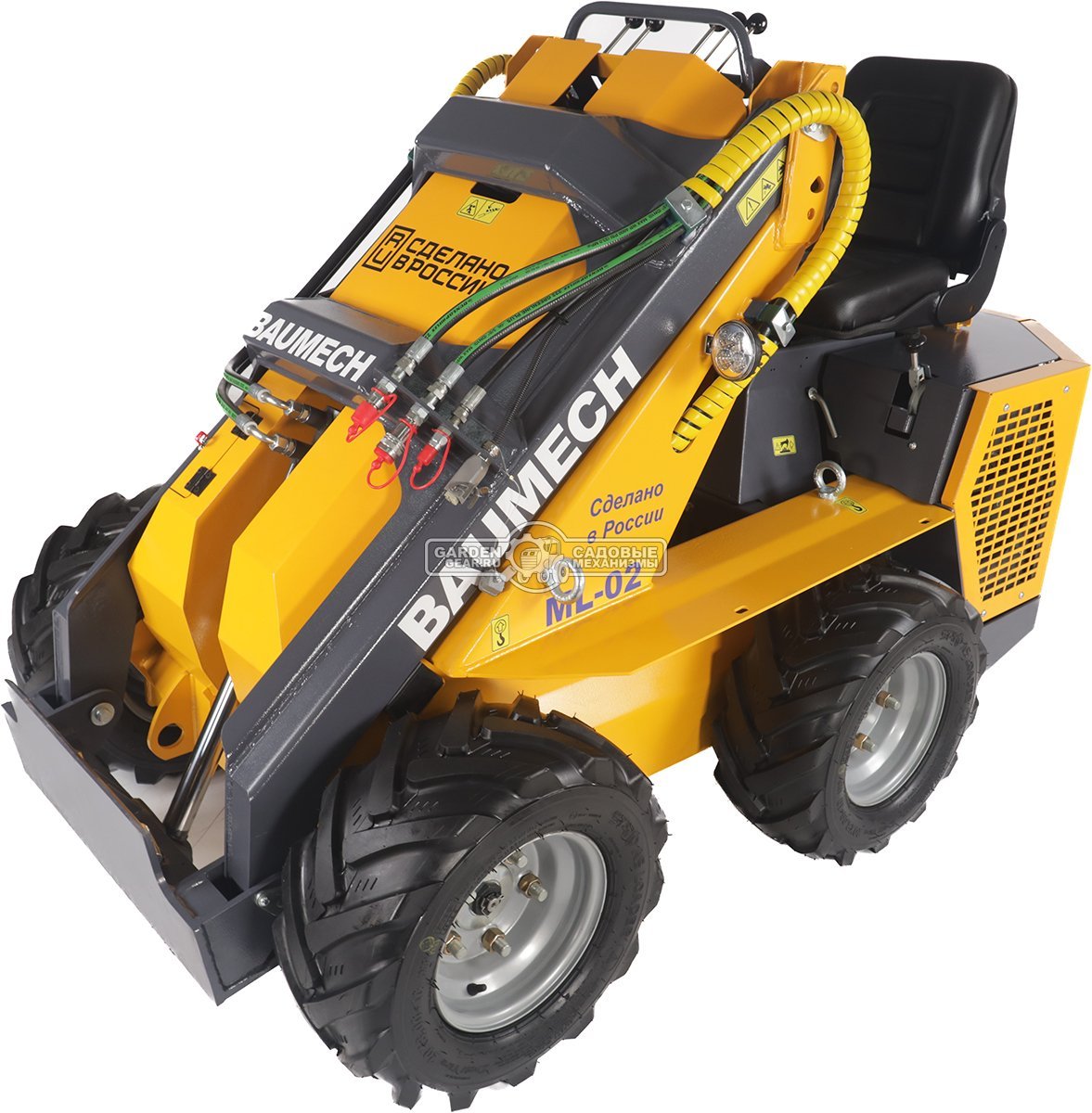 Универсальная машина мини-погрузчик Baumech ML-02 Pro с двигателем Zongshen GB750 EFI V-Twin инжектор