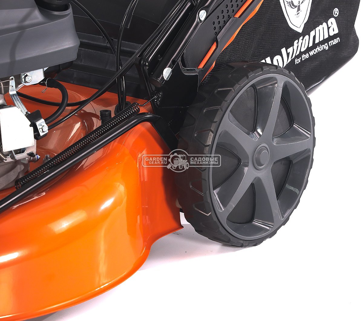 Газонокосилка бензиновая Holzfforma LC251V (PRC, 51 см, 196 см3, 3 в 1, Quattro Blade, вариатор, 65 л, 35 кг)