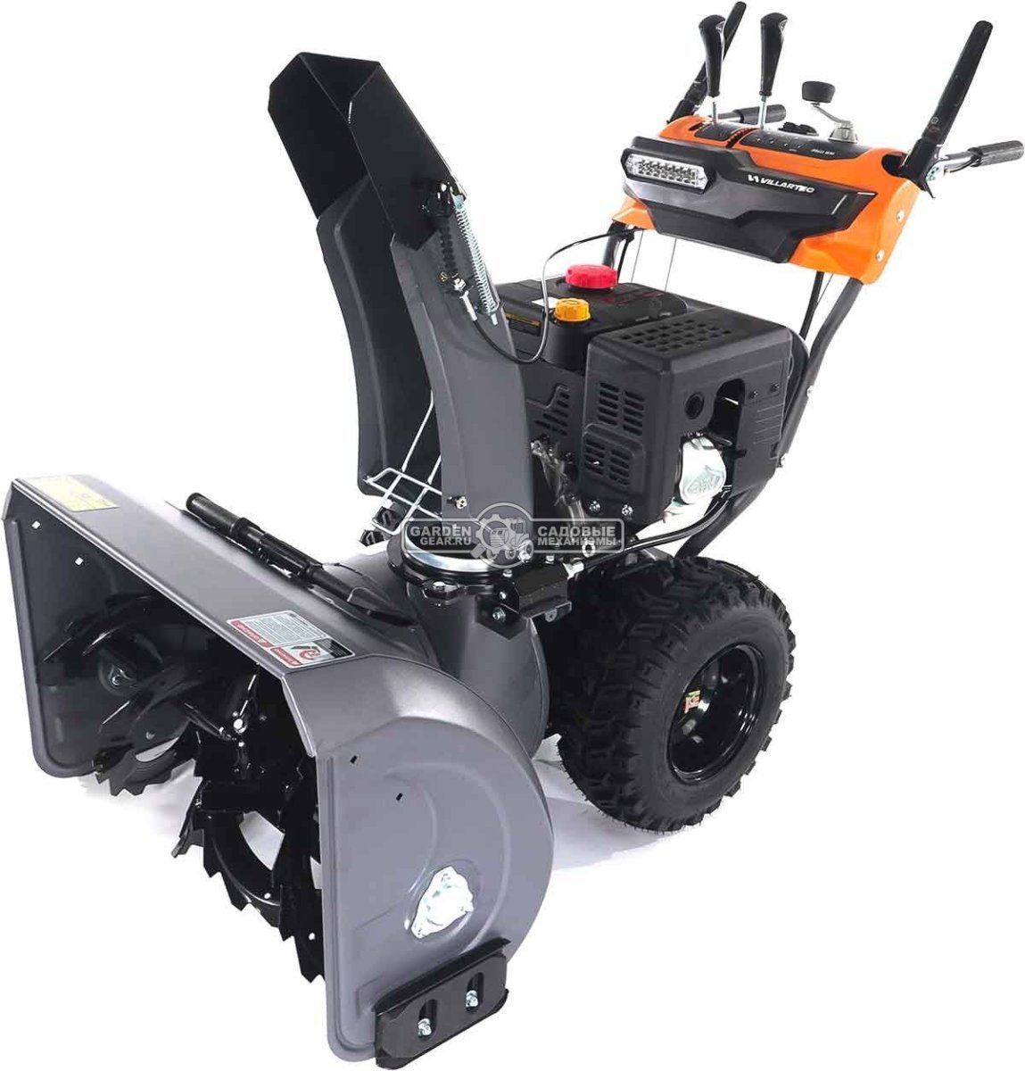 Снегоуборщик Villartec WB1176E (PRC, 76 см, Loncin, 302 см3, эл/стартер 220В, фара, подогрев рукояток, дифференциал, скорости 6/2, 117 кг)
