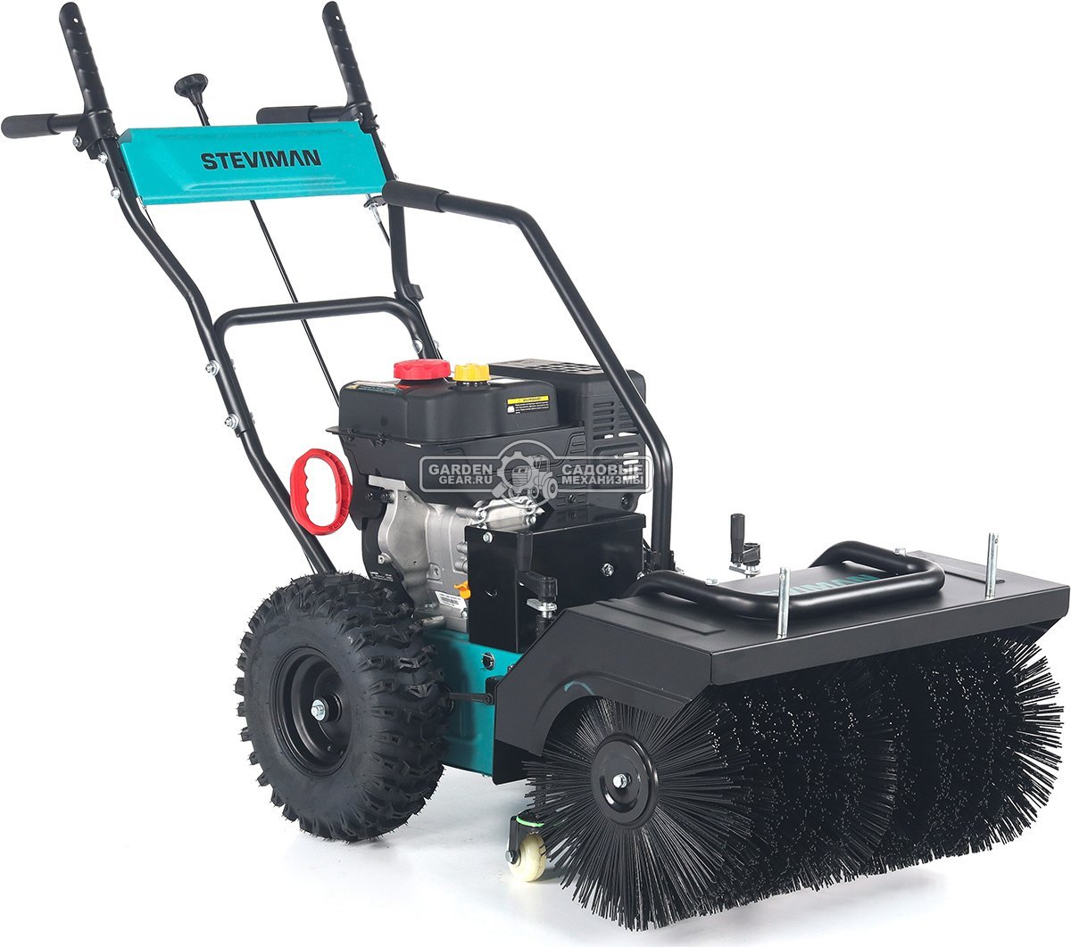 Подметальная машина Steviman SW-62E (PRC, Loncin LC170FS, 212 куб.см., ширина 62 см, диаметр 35 см, 6 вперед/2 назад, 73 кг.)