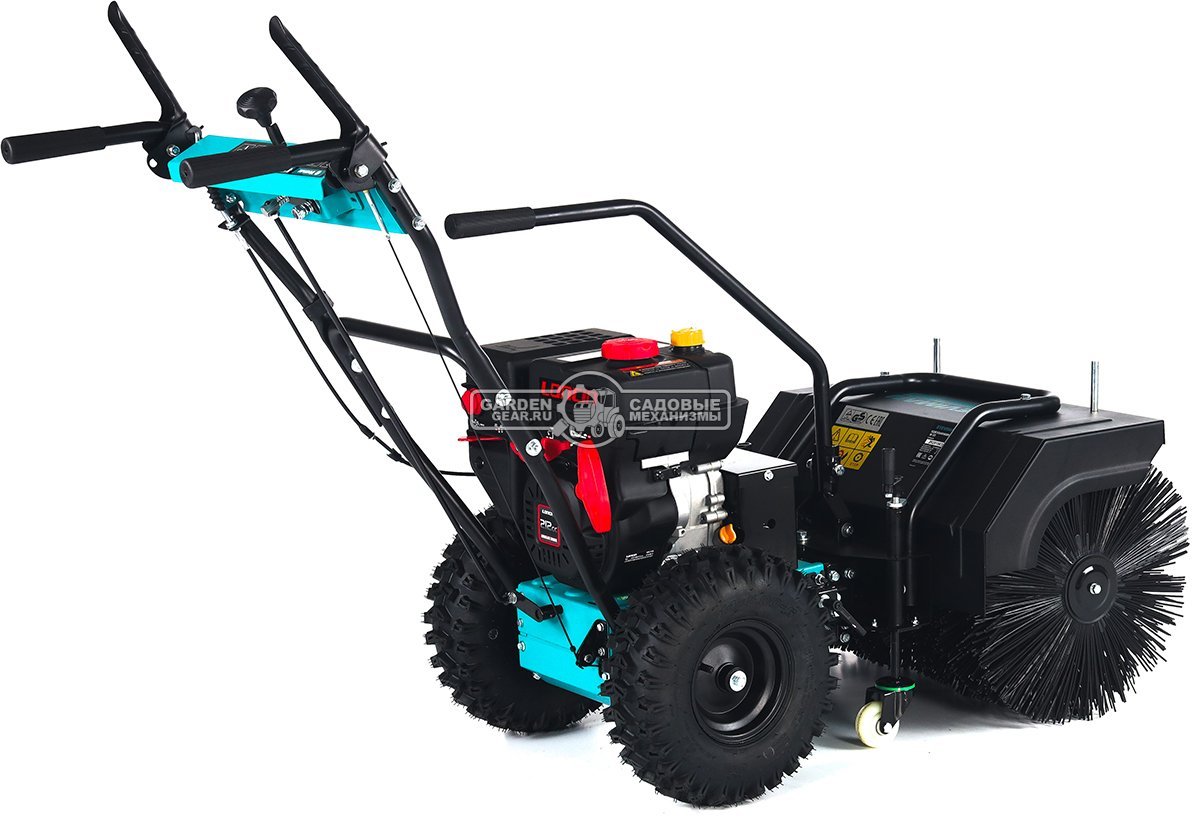 Подметальная машина Steviman SW-62 (PRC, 7.0 л.с.,Loncin 212 см3, скорости 6/2, шир. 62 см., диам. 42 см., топл.бак 3,0 л., колеса 13", 72 кг)