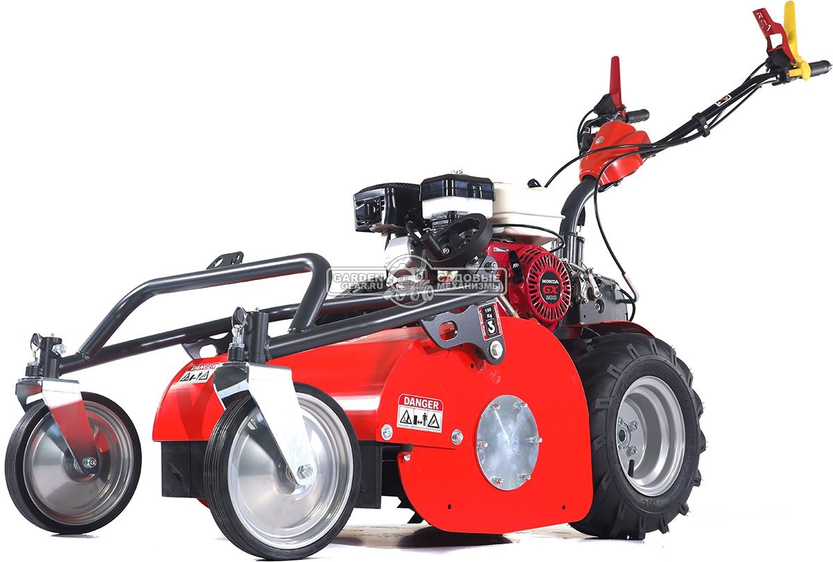 Косилка для высокой травы и кустов SABO 60-PRO F VARIO цеповая (GER, 60 см, Honda GX200, 196 куб.см., 32 Y-ножа, Vario Automat, 120 кг.)