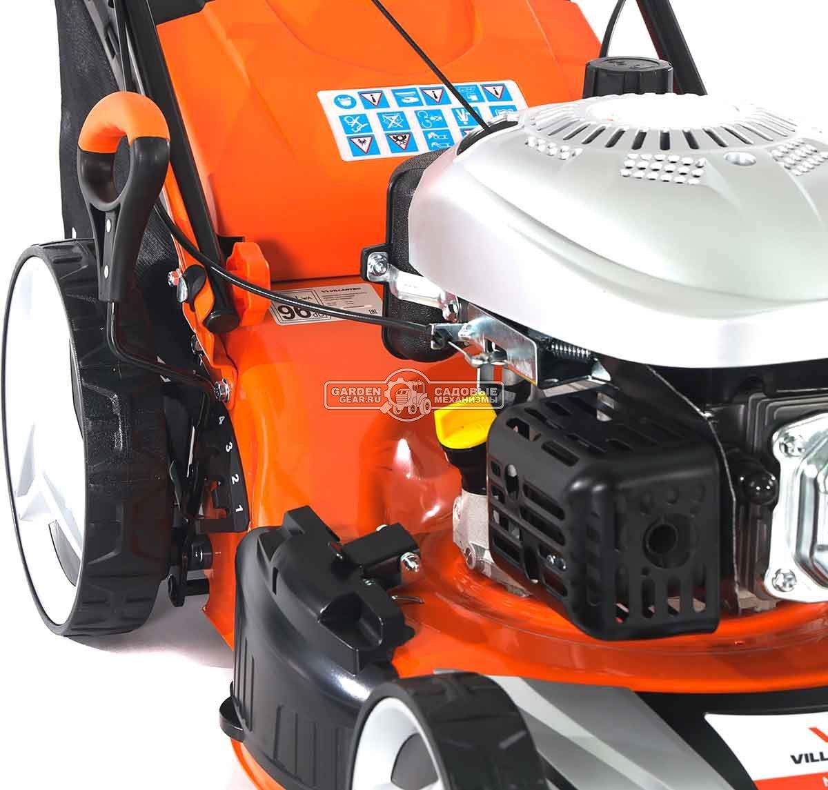 Газонокосилка бензиновая Villartec MB 3046T Village (PRC, 46 см, Daye 136 см3, сталь, 3 в 1, 60 л, 35.6 кг)